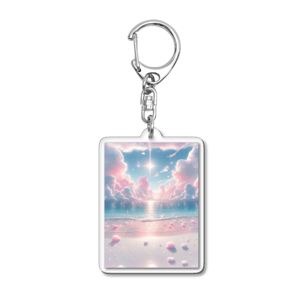 LUNA♡Malfeの癒しの海シリーズ Acrylic Key Chain