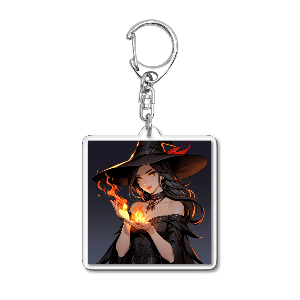 imoimo2022の魔女 Acrylic Key Chain