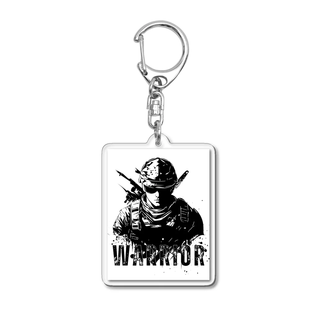 BIGSALEの正義の戦士 Acrylic Key Chain