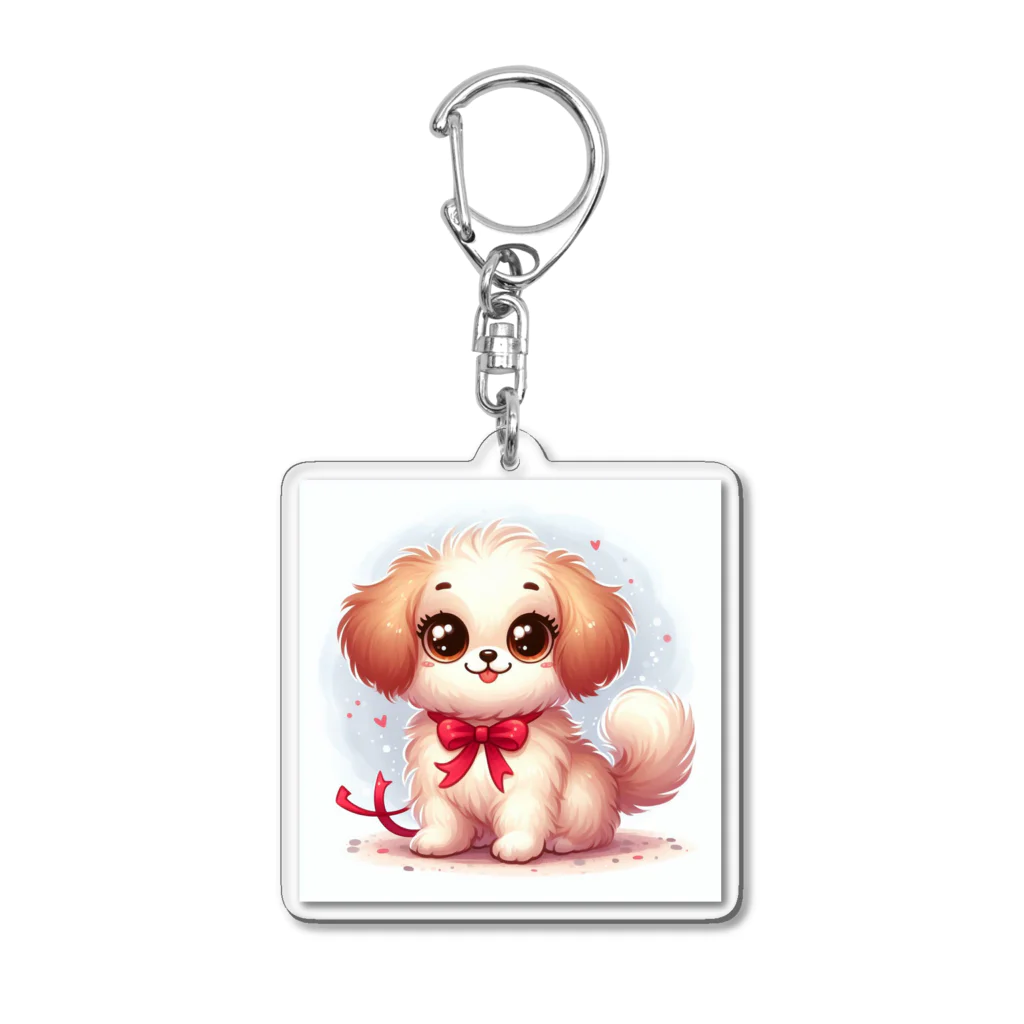 nanaの癒しのわんちゃんグッズ Acrylic Key Chain