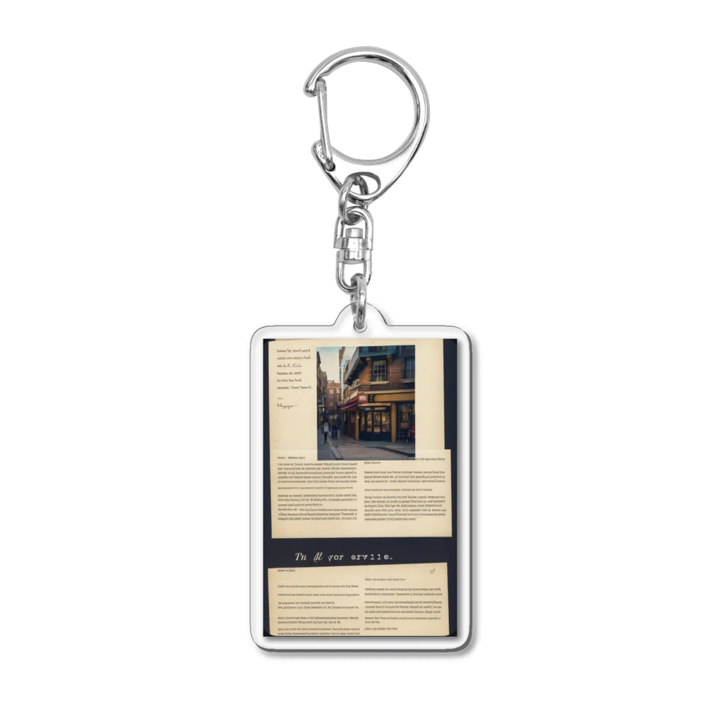 free&coのfree&co Acrylic Key Chain