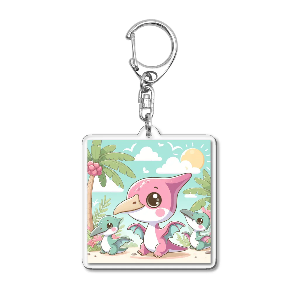 dinosaur_brothersのべびぃプテラ③ Acrylic Key Chain