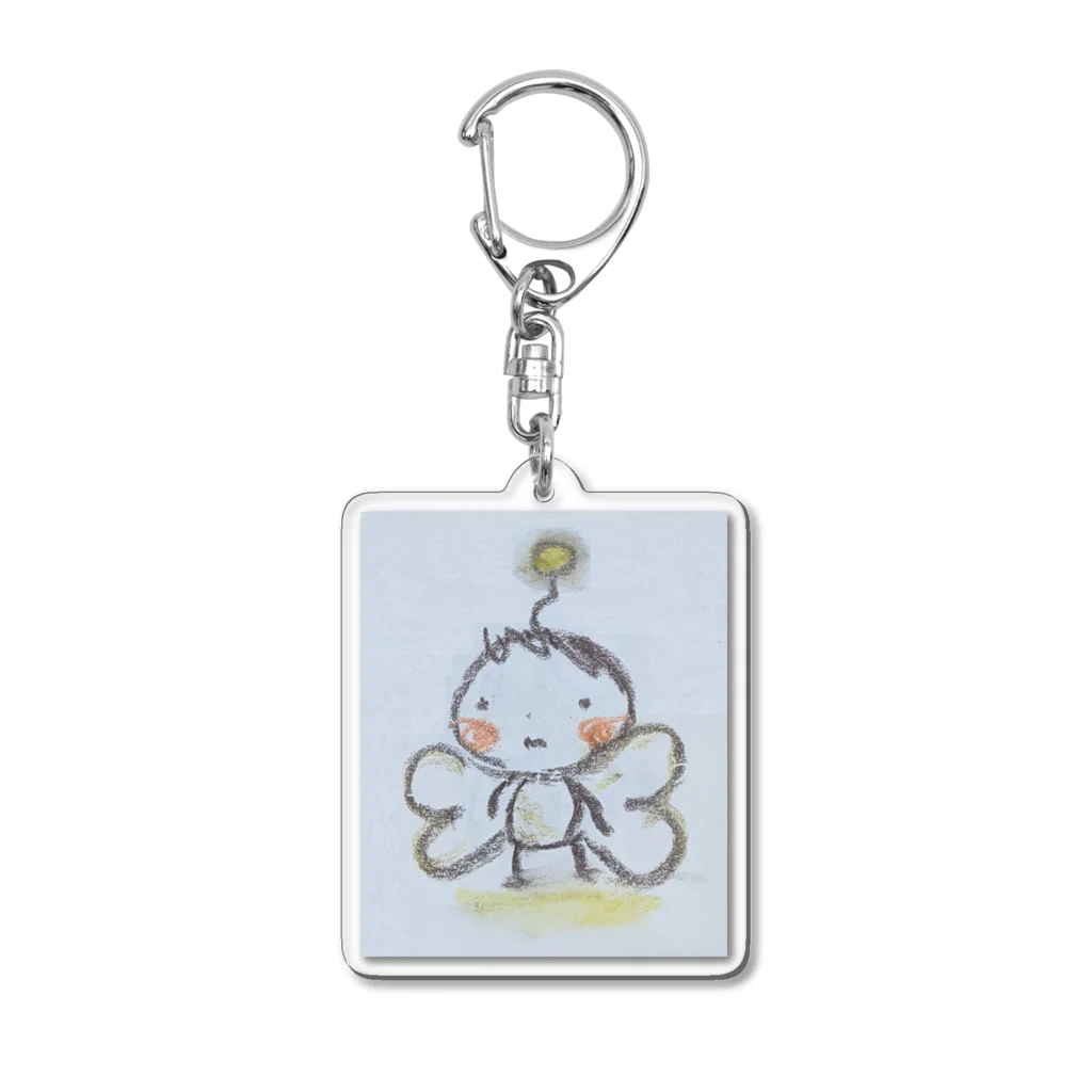 Fantasy Worldのてふてふ丸 Acrylic Key Chain