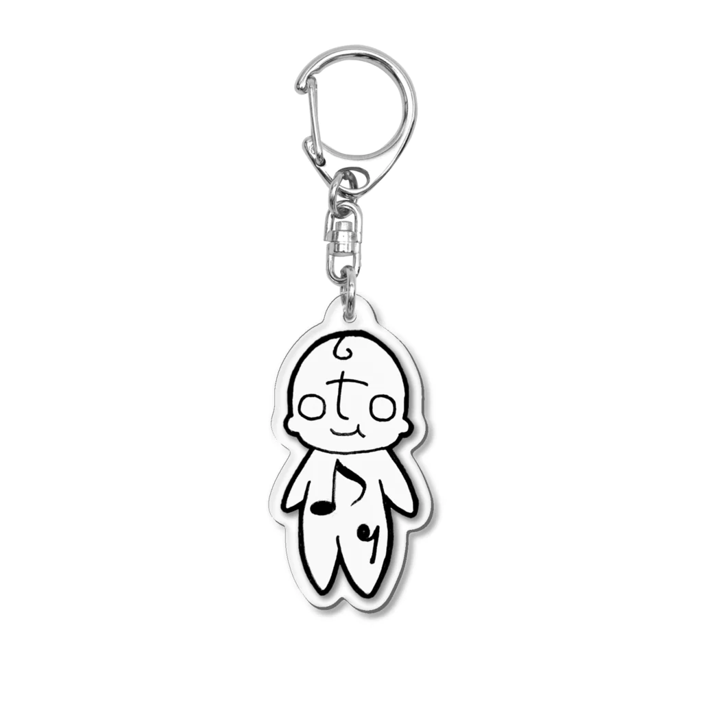 Morkのルンルンおとまる Acrylic Key Chain