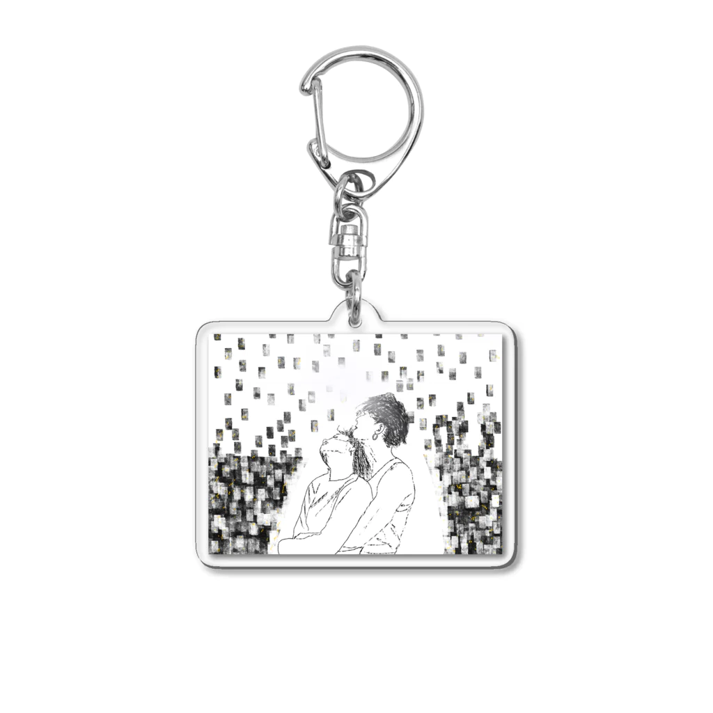 Kazuya IshidaのSunrise  Acrylic Key Chain