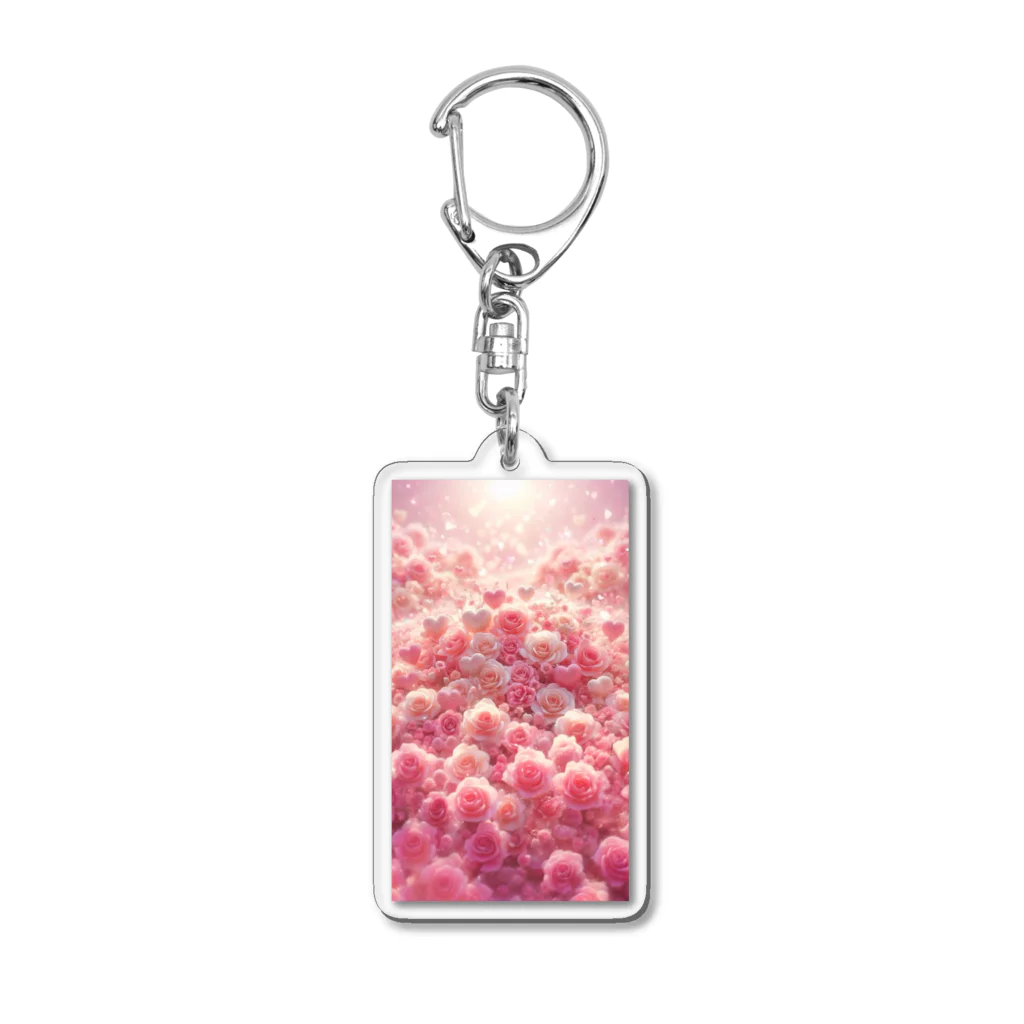 LUNA♡Malfeのフラワーシリーズ Acrylic Key Chain