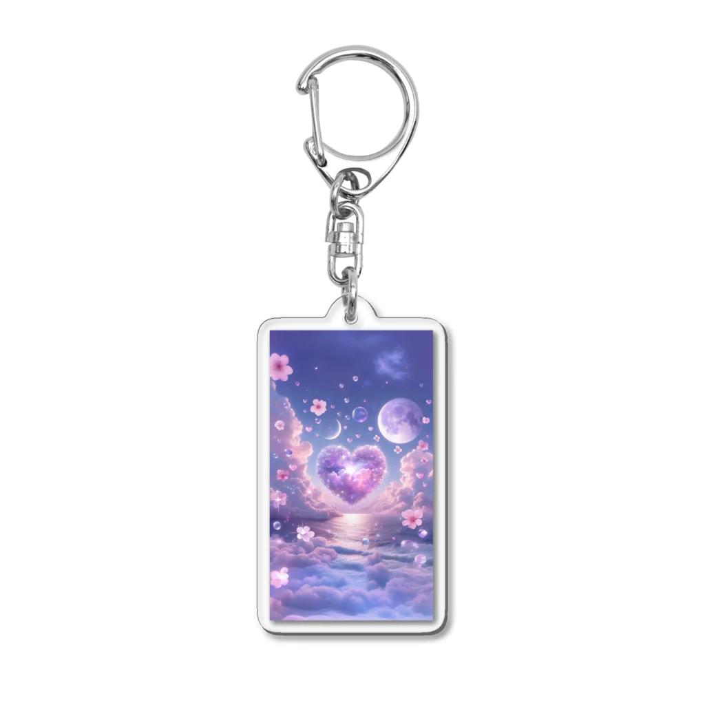 LUNA♡Malfeの癒しシリーズ Acrylic Key Chain