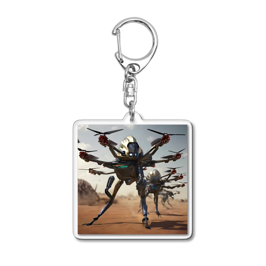 OTIRUBUTUBUTUのナヌドローン群 Acrylic Key Chain