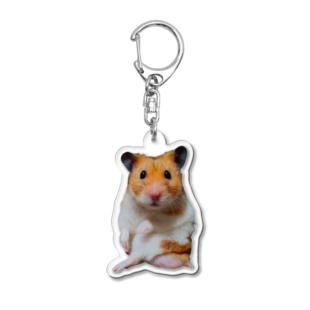 ぽこの巣のハムスターのおはむ Acrylic Key Chain