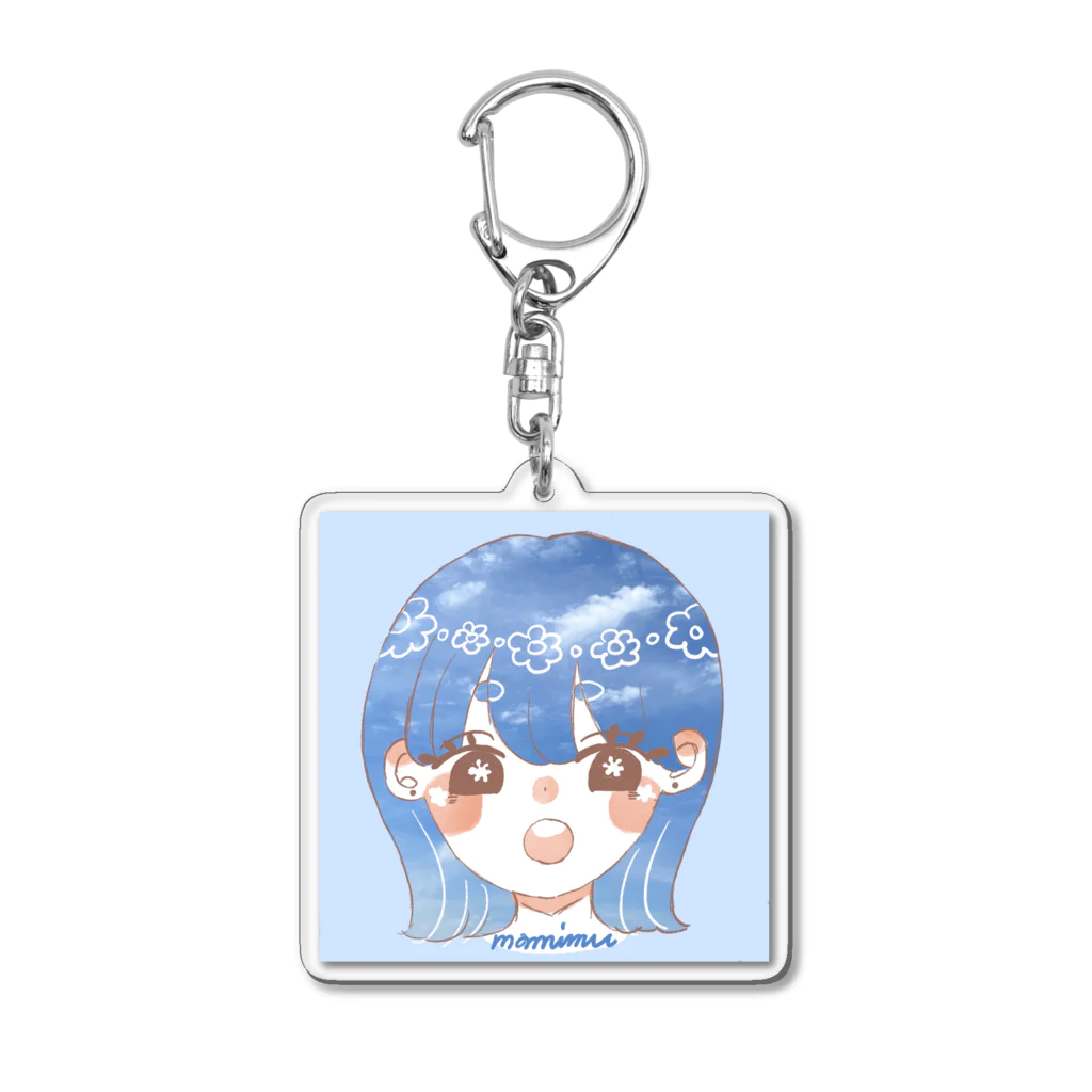 SHOP 琥珀糖のまみのおそらちゃん Acrylic Key Chain