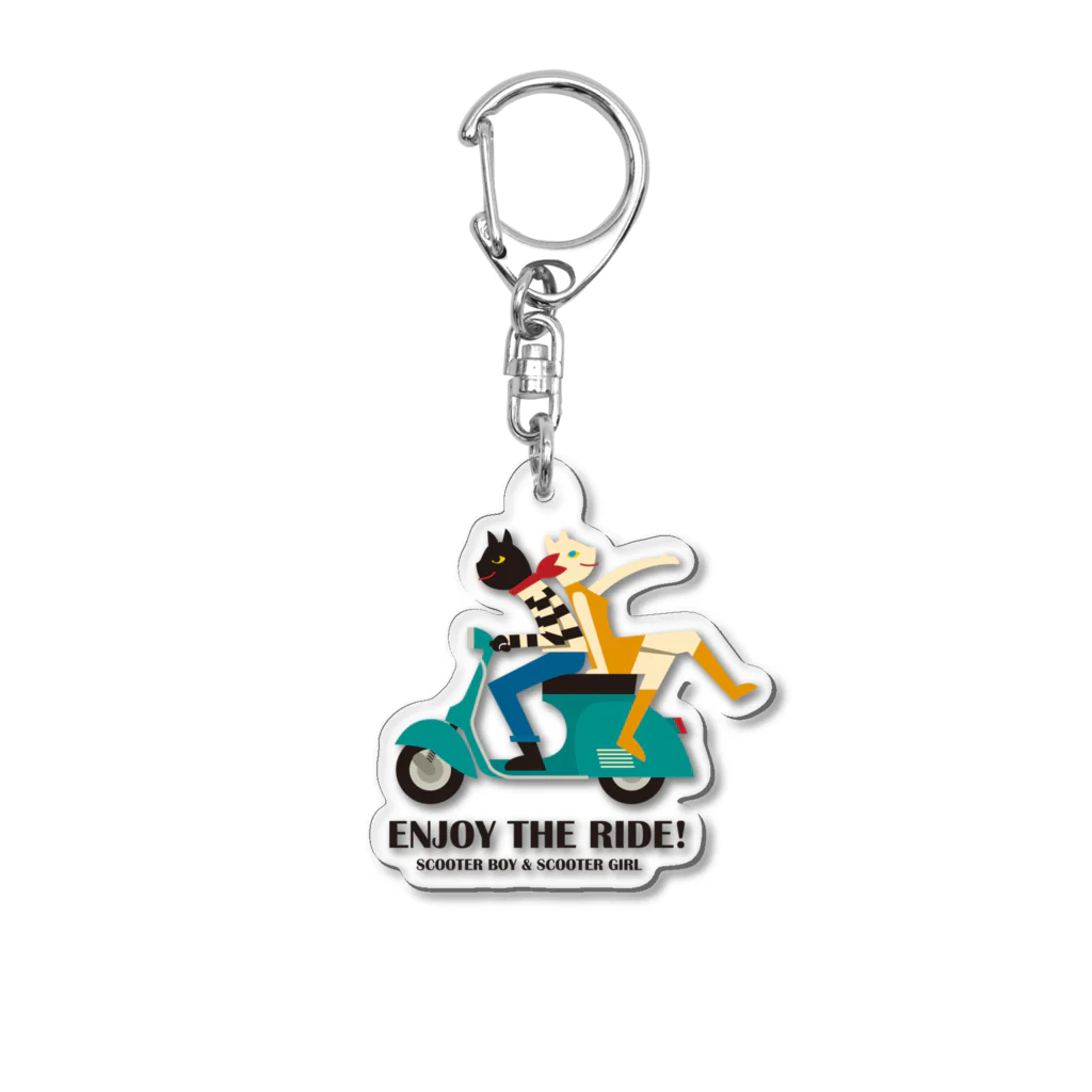 hiropo3のSCOOTER DATE Acrylic Key Chain