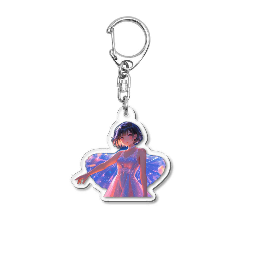 Utopiaの輝く少女 Acrylic Key Chain