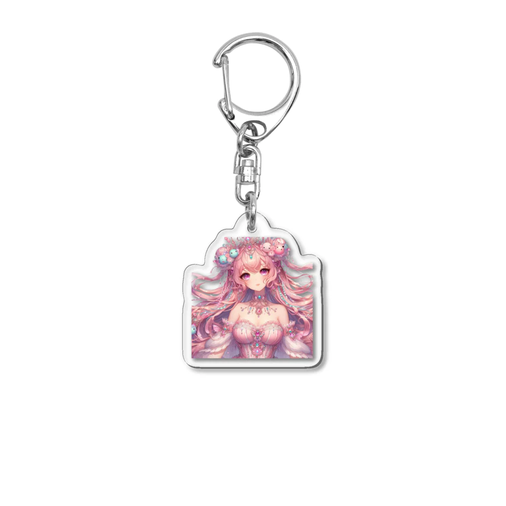 surasuramusumeのスライム娘「ジェム」 Acrylic Key Chain