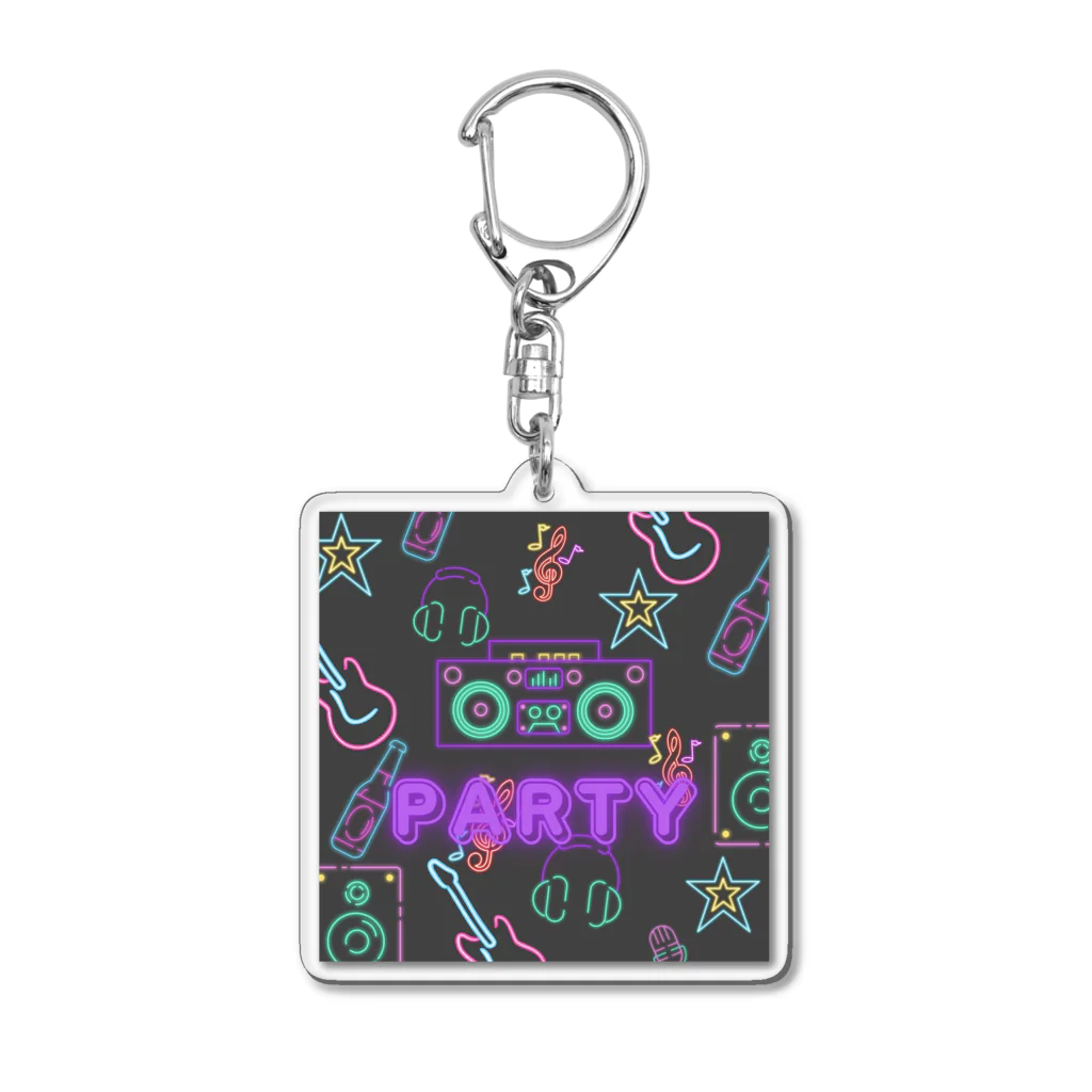 @nachobeeeのパーティ！！！ Acrylic Key Chain