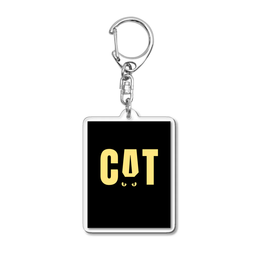 デジタルトレジャーボックスのBLACK CAT Acrylic Key Chain