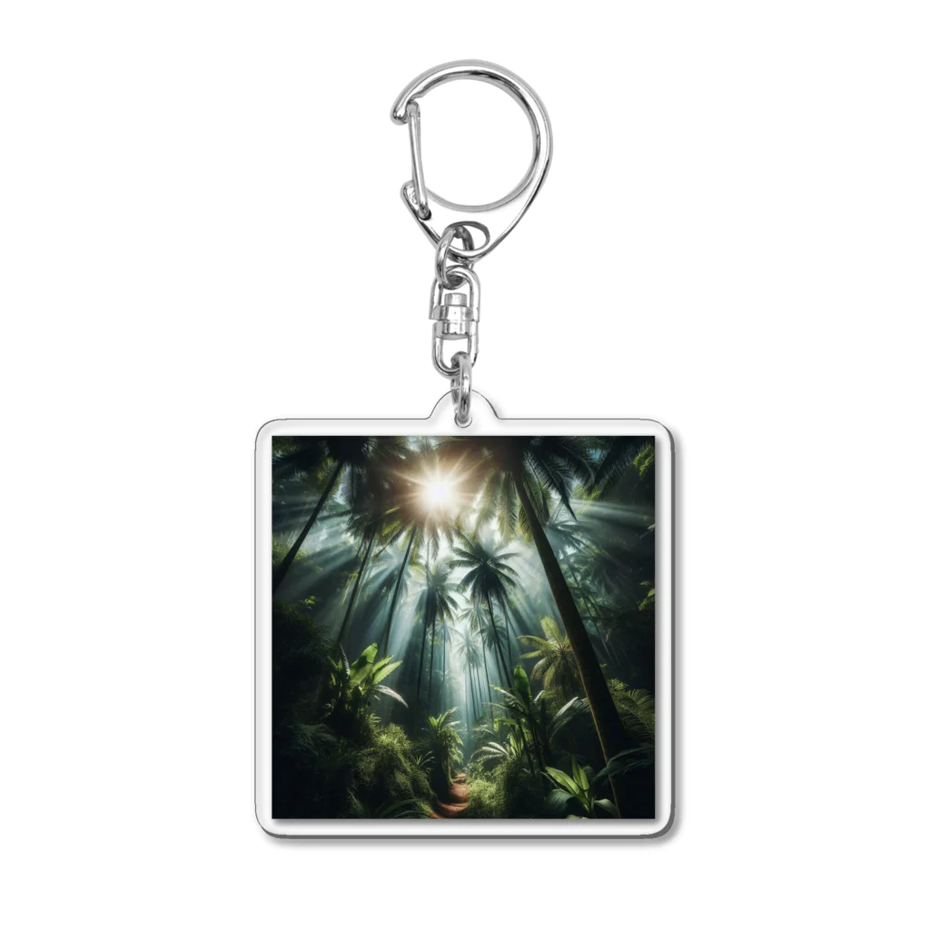 Ry-tのヤシの森 Acrylic Key Chain