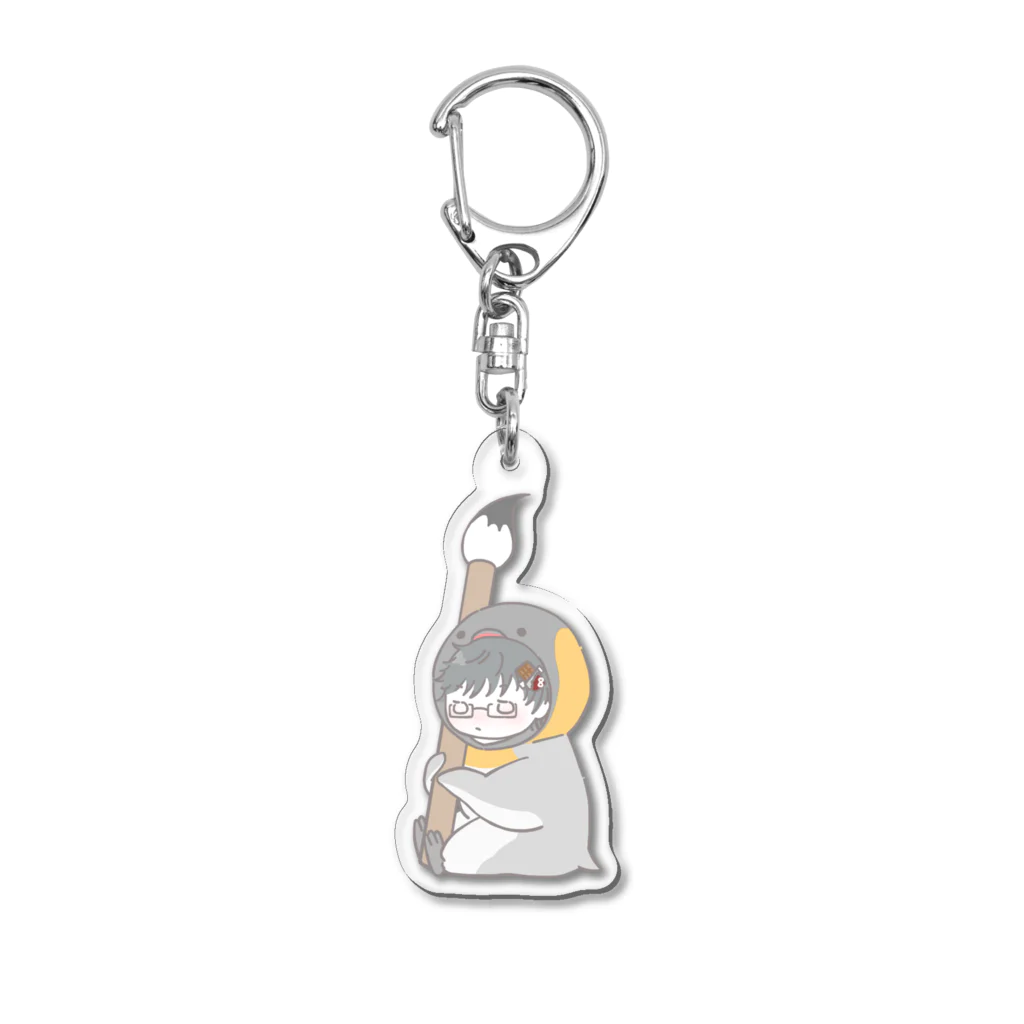 【】太宰御筆🖌️ྀི🍫ྀིの太宰御筆 Acrylic Key Chain