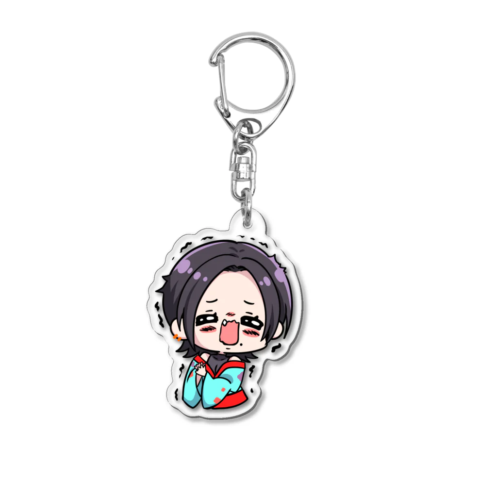 rain＠沖縄方言で歌ってみたのいーごーさぬrain Acrylic Key Chain