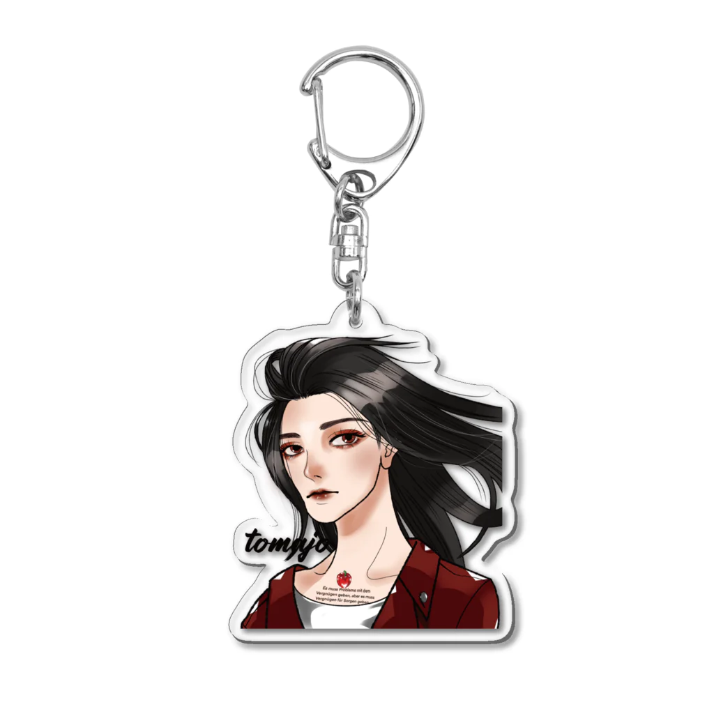 tomajo_NFTのモモコレ　ケーシー Acrylic Key Chain