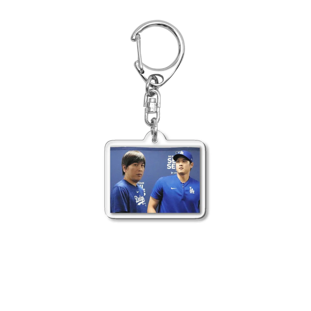 ののちゃんの大谷翔平、水谷一平キーホルダー Acrylic Key Chain