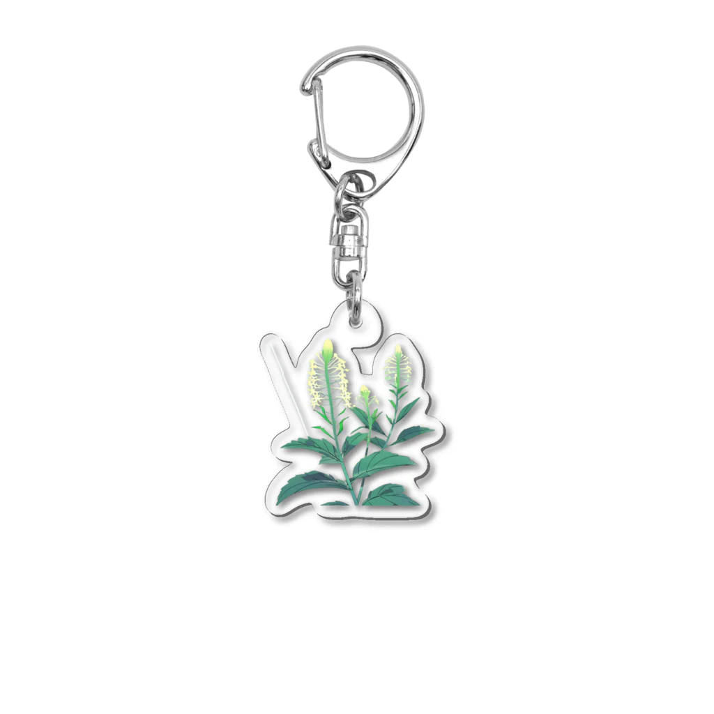 RetrowaveFlowerのRetrowaveFlower-レセダ- Acrylic Key Chain