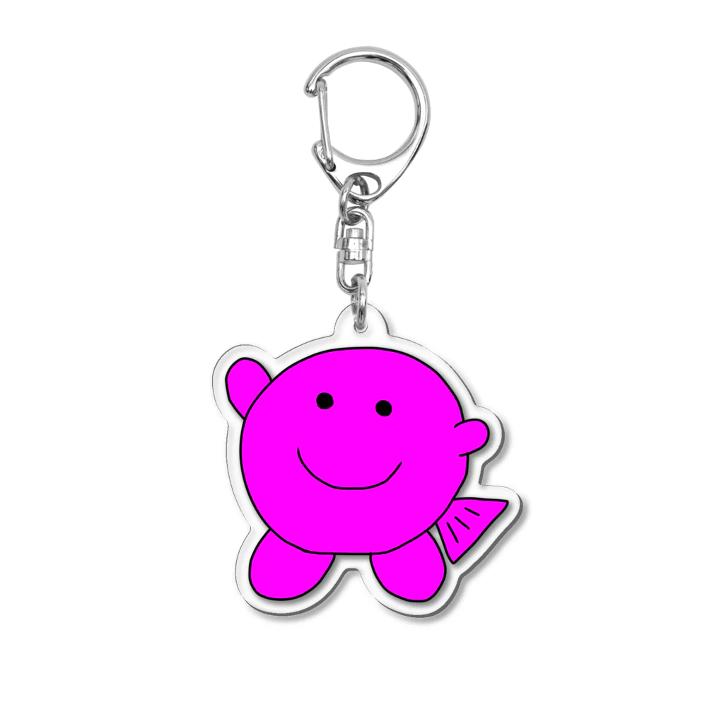 KNGショッピングの金魚ちゃん Acrylic Key Chain