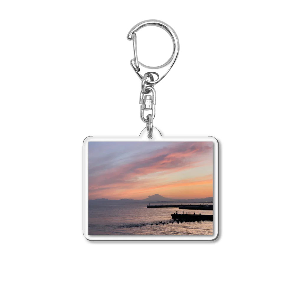 akluan94の夕日 Acrylic Key Chain