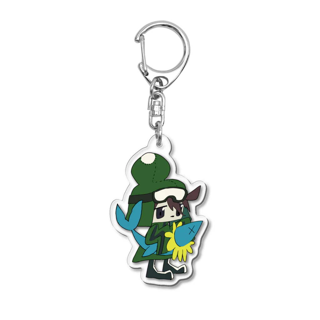 あいぼとっしゅのSAKANAくん Acrylic Key Chain