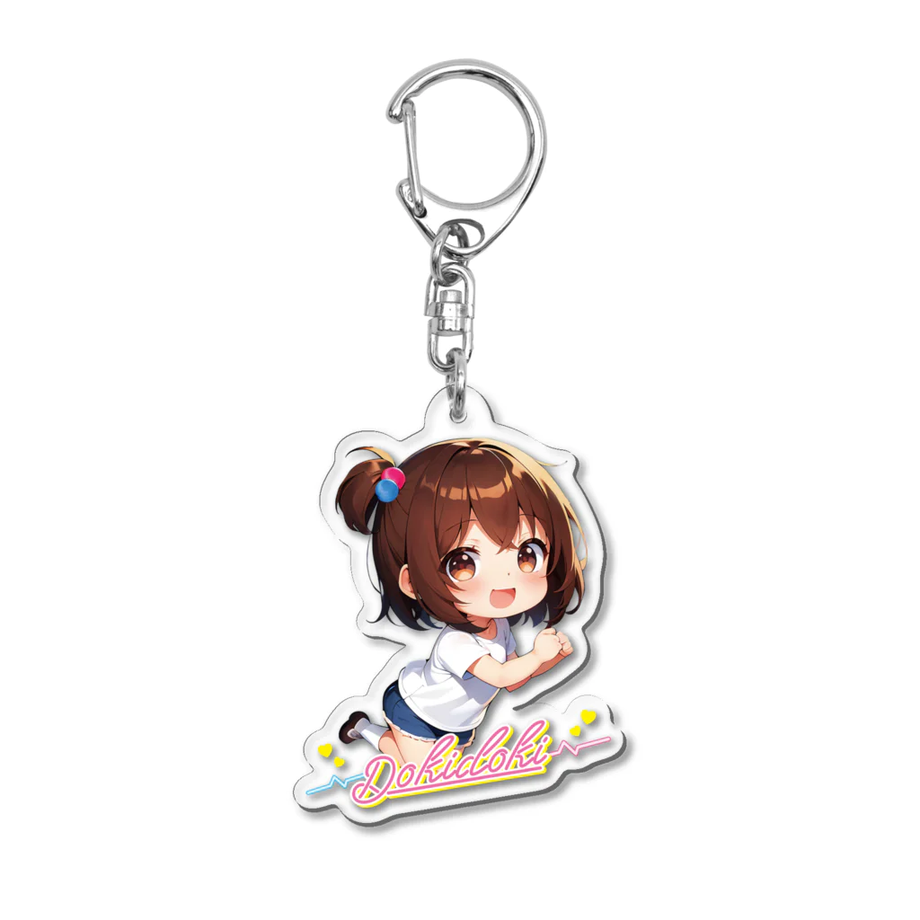 ドキドキ💘のオトちゃんちびキャラ💘キーホルダー Acrylic Key Chain