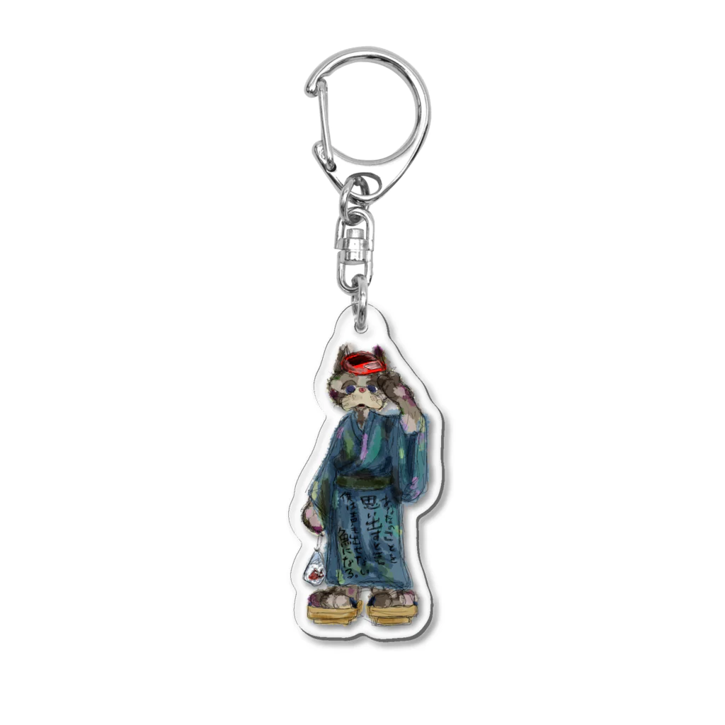 pisca-piscaのEasy come,easy go Acrylic Key Chain