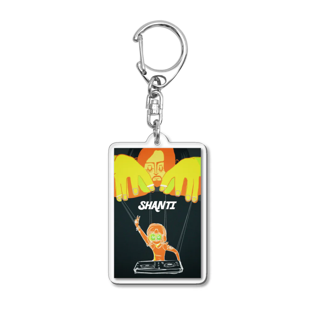 DJ YOGAのSHANTI Acrylic Key Chain