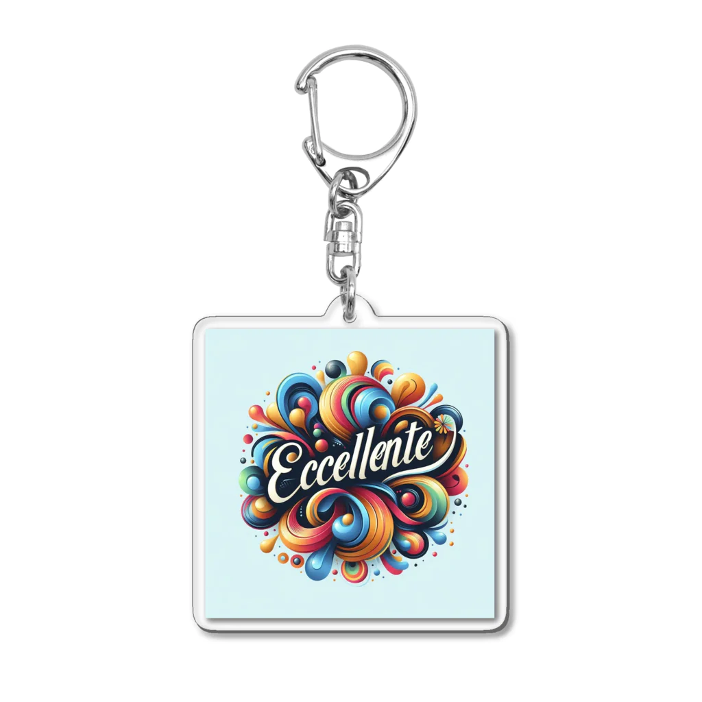 GOLDex358のEccellente（卓越） Acrylic Key Chain