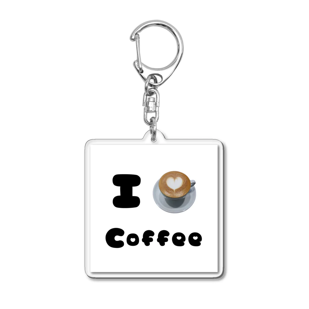 BIMAMECOFFEEのI♡coffee Acrylic Key Chain