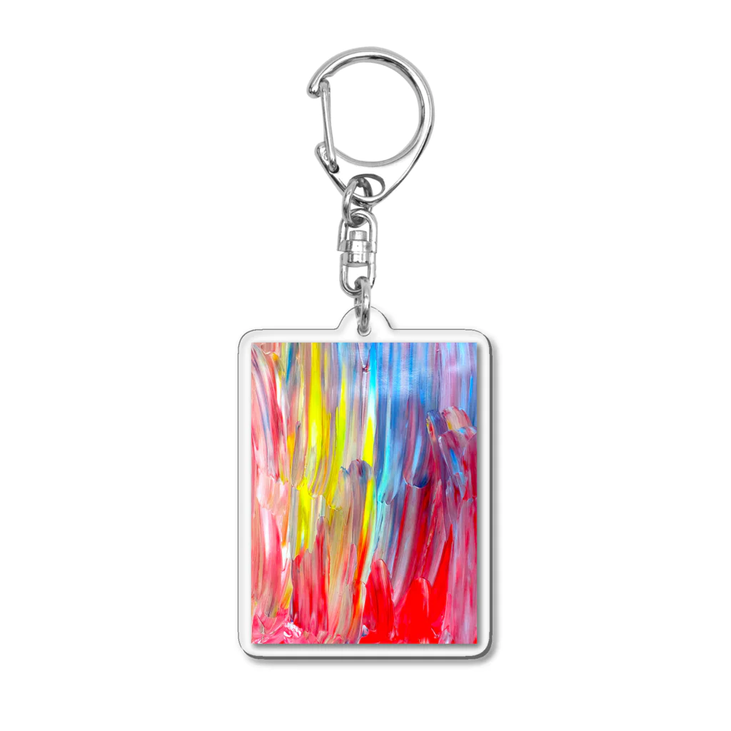 atelier_lapislazuliの色のシャワー Acrylic Key Chain