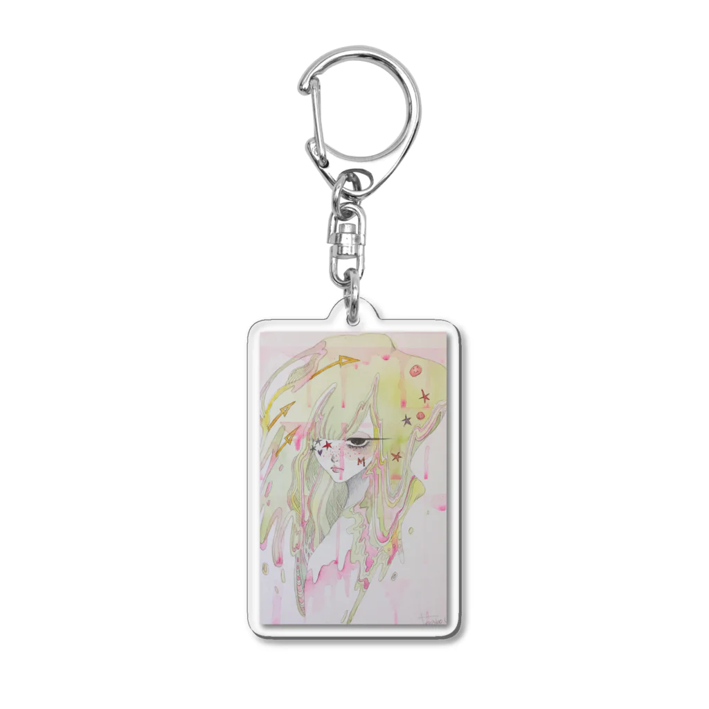 カツラテラコ(イラストレーター)のM Acrylic Key Chain