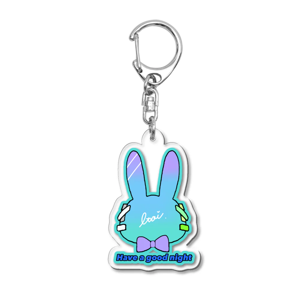 ★Itoi's goods shop★の2024HBD/サイン入りロゴ Acrylic Key Chain