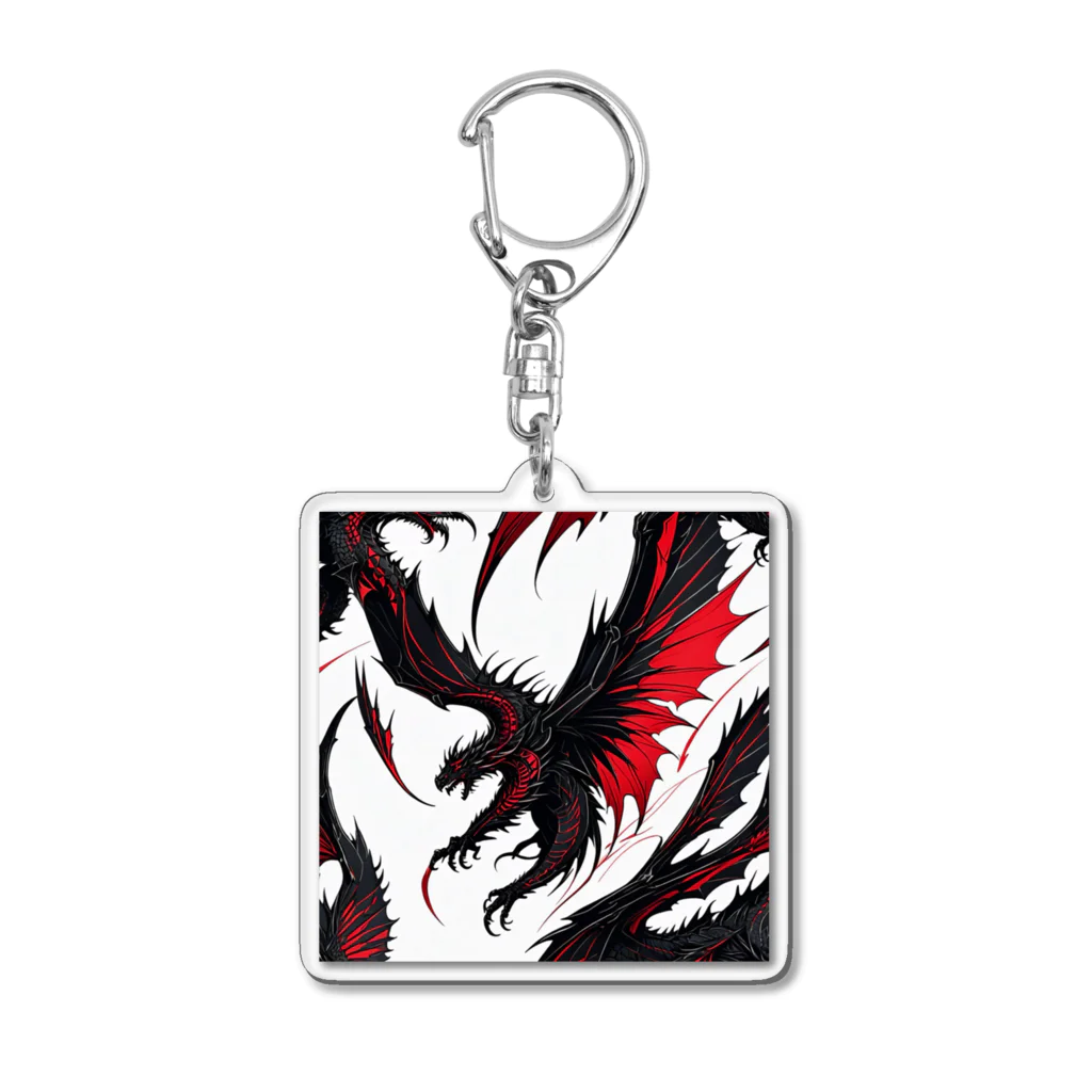 K ‘の暗黒のドラゴン Acrylic Key Chain