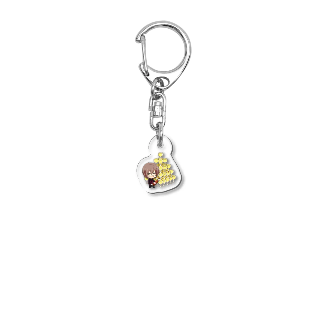 ピロ山通販のぼくホスト君 スタンダード Acrylic Key Chain