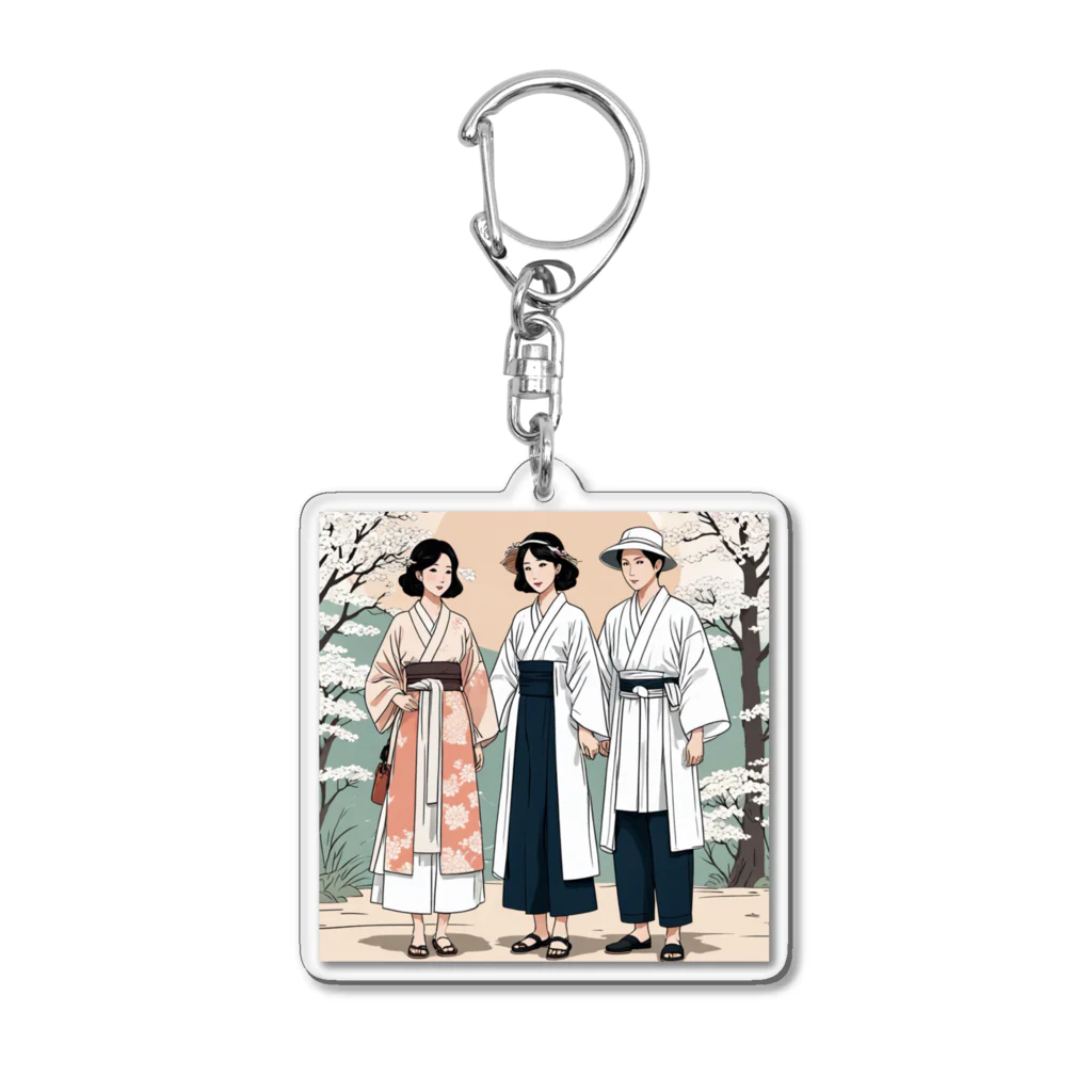 yukki1975の6月_衣替え Acrylic Key Chain