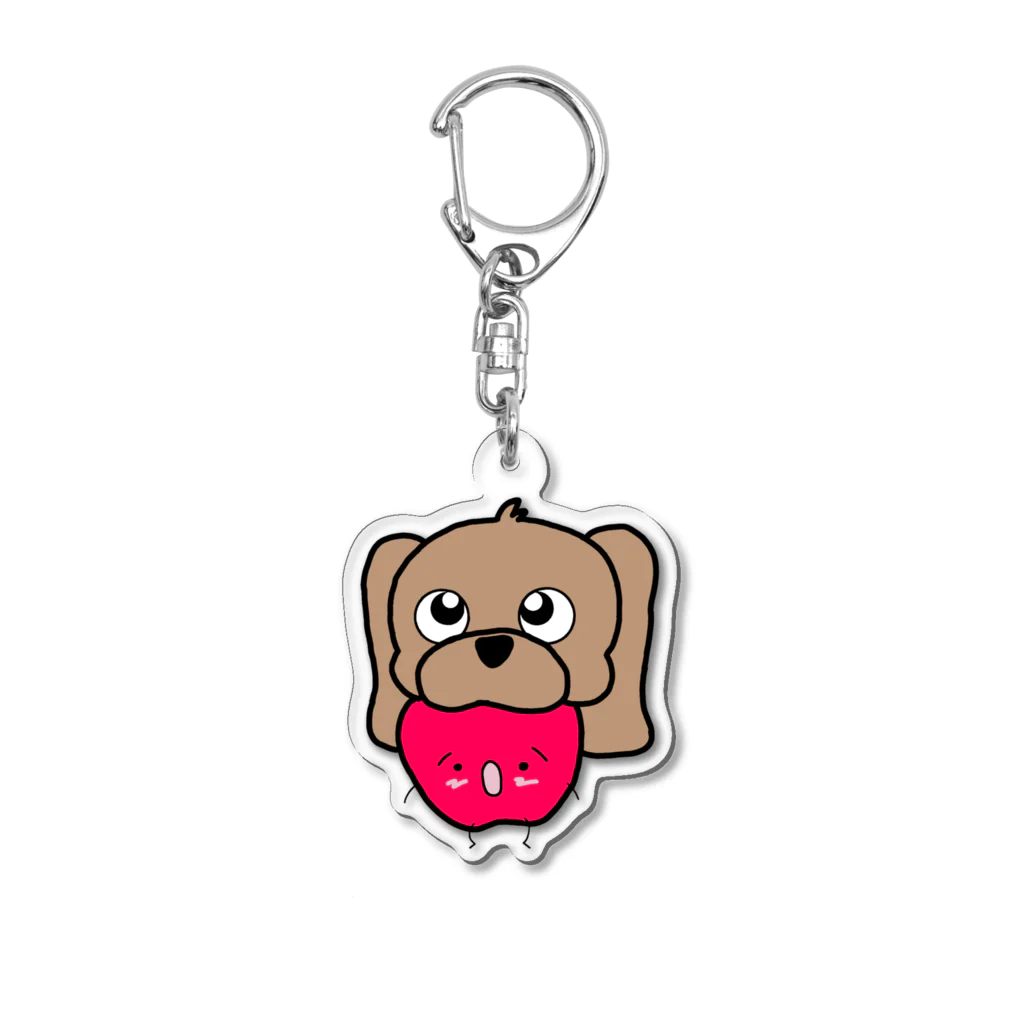 東優花(あずまん🍎🐾)のVIVOとりんご2 Acrylic Key Chain