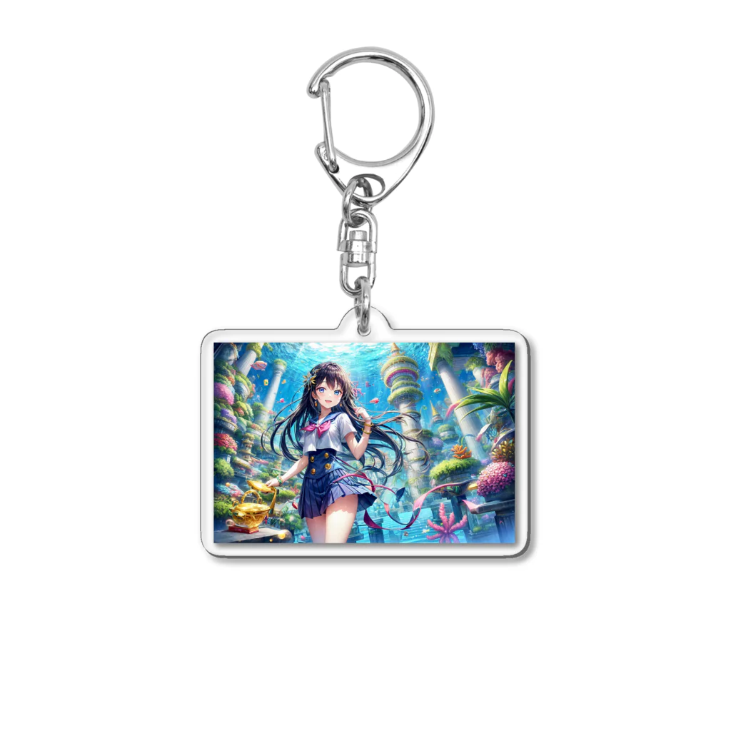 AIjou-Ecstasyの💎幸せな海の世界💎 Acrylic Key Chain