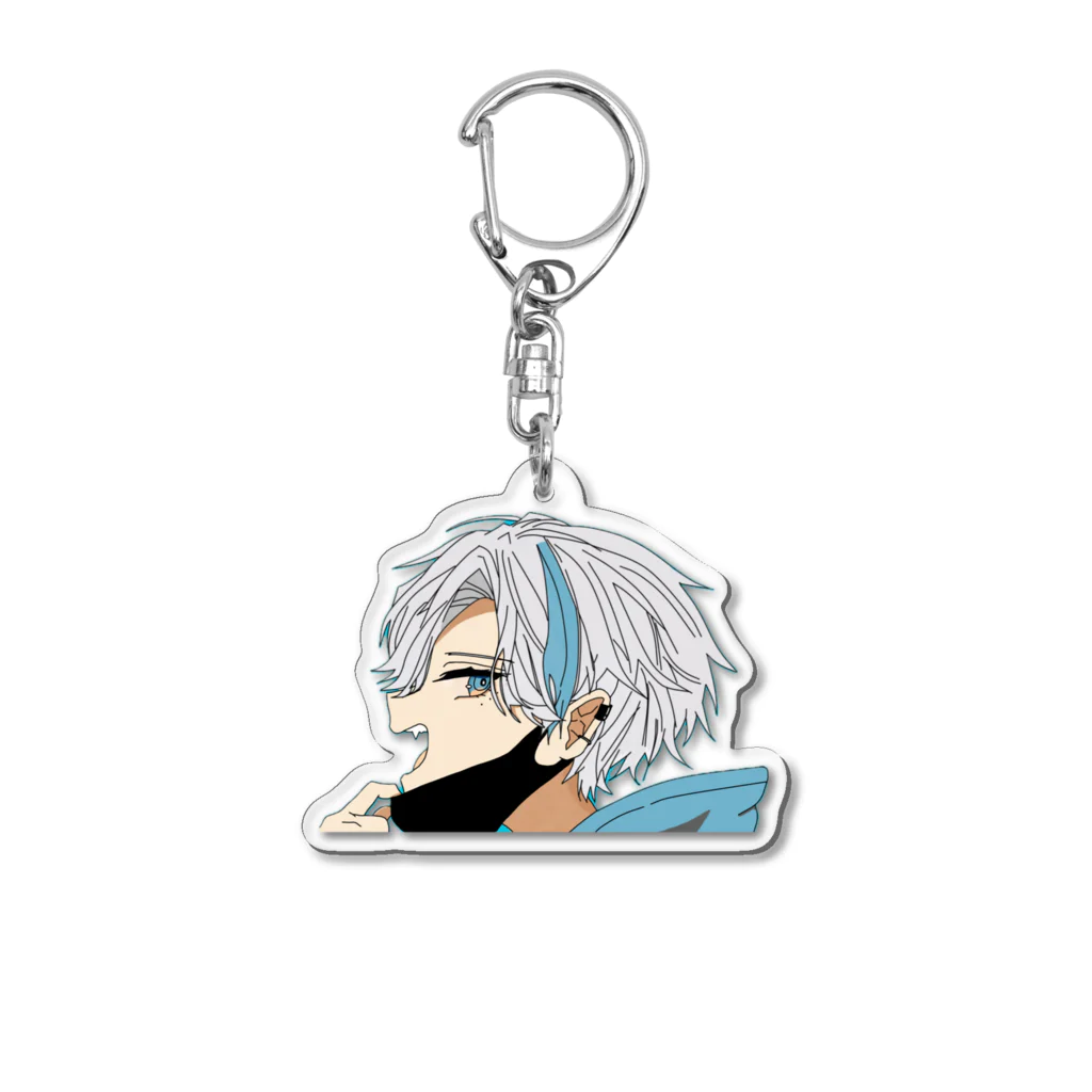 夜更カシの夜更カシ100人記念 Acrylic Key Chain