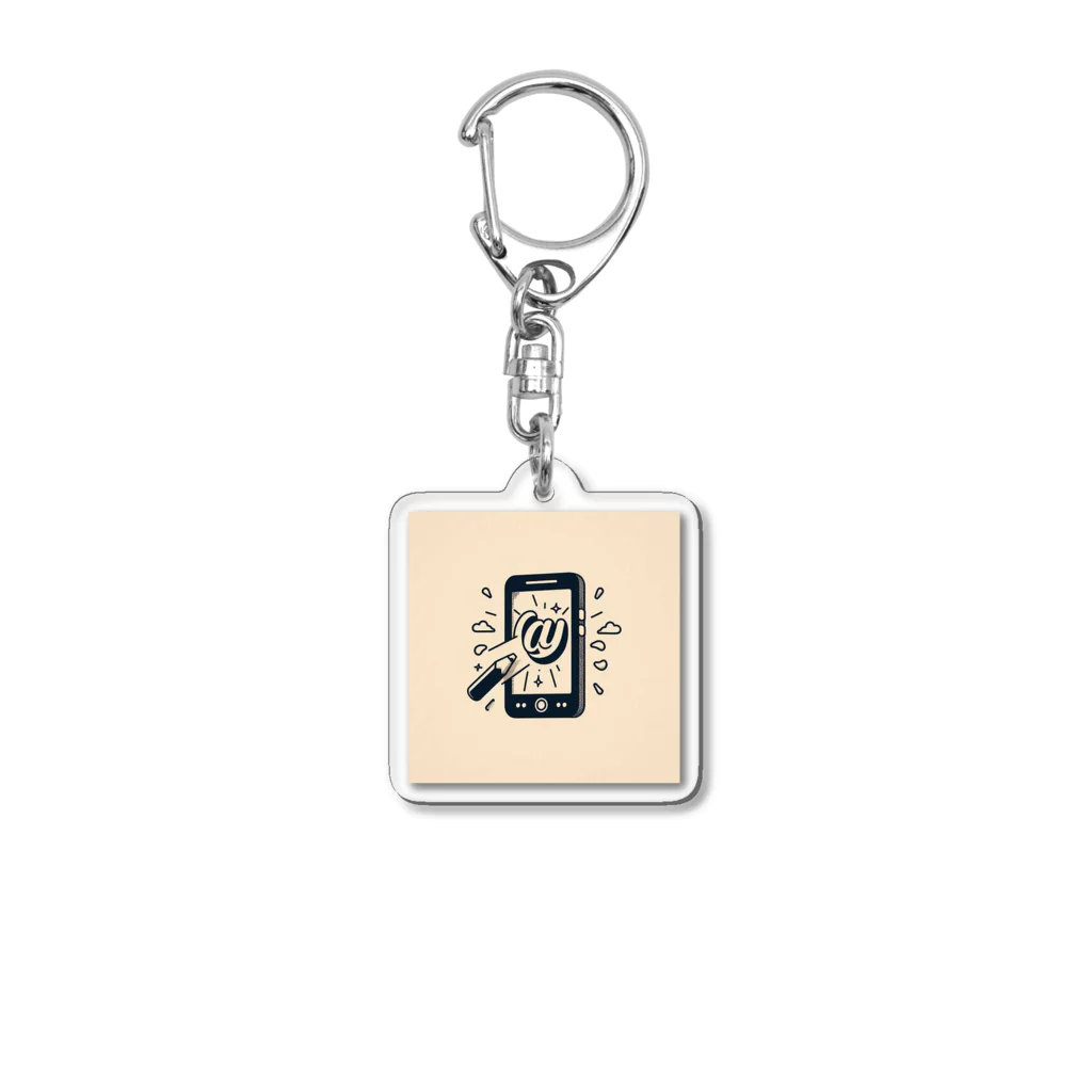 poriporigのスマホイラスト Acrylic Key Chain