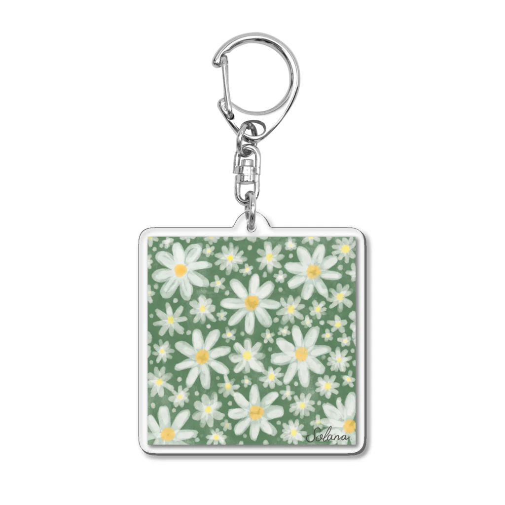 SolanaのDAISY Acrylic Key Chain