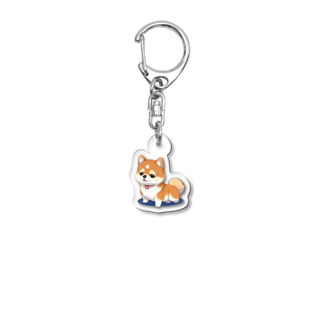 ニャタたち＆わん吉たちのわんちゃ Acrylic Key Chain