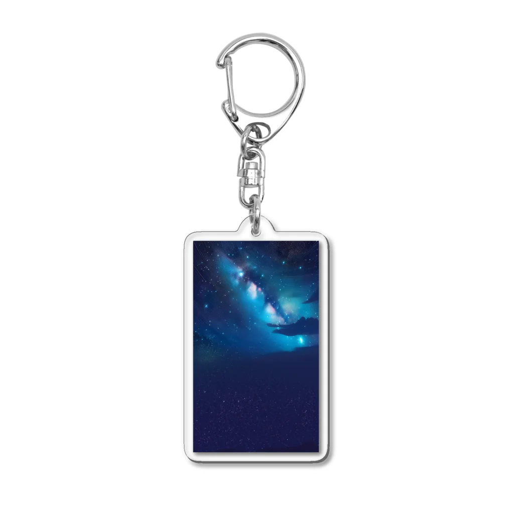 sukoyaの星降る夜 Acrylic Key Chain