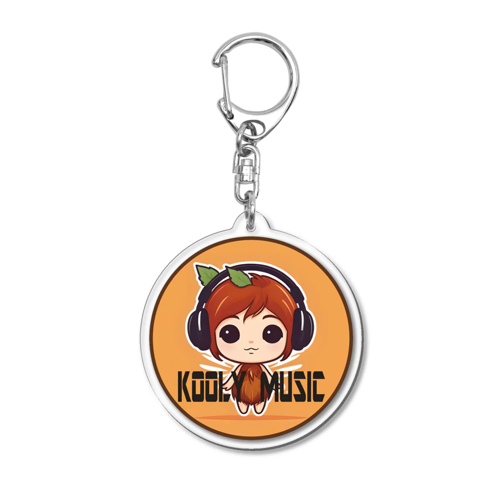 KOOLY MUSICのKOOLY MUSIC アクリルキーホルダー