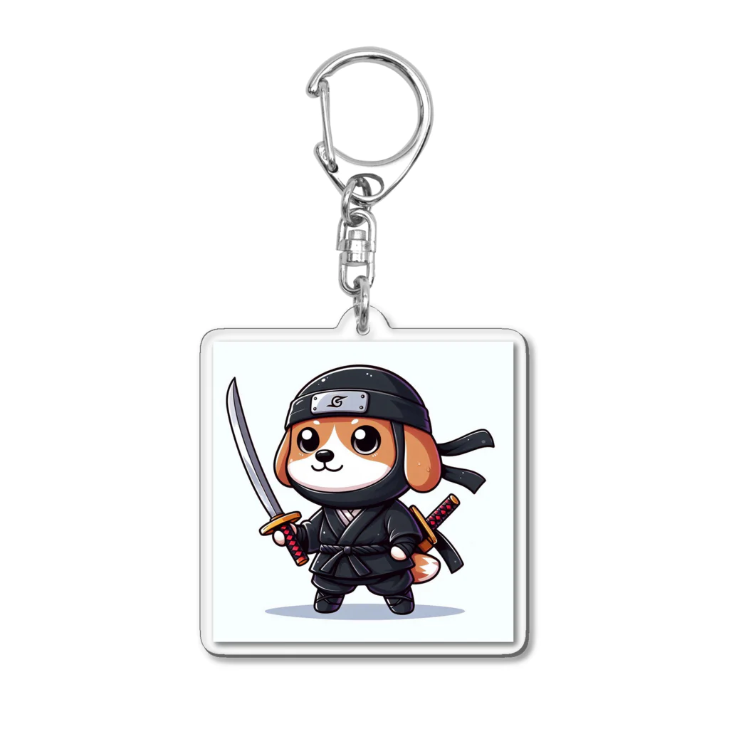 ninja-moeのいぬんじゃ Acrylic Key Chain