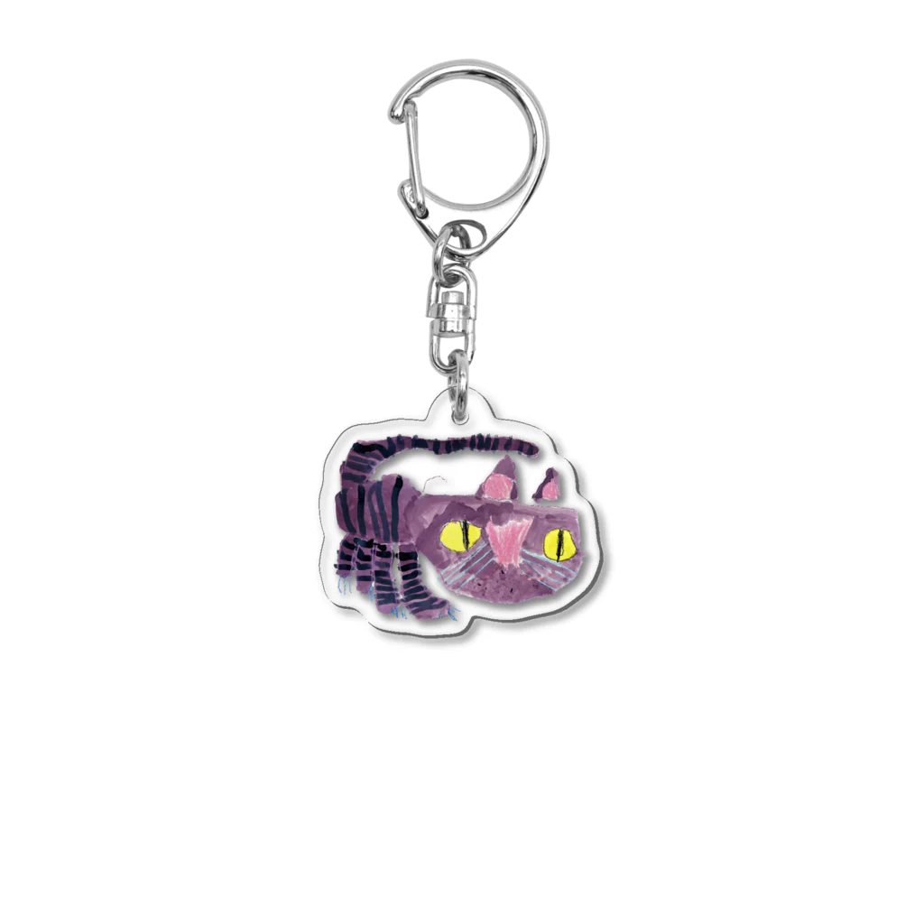 A memory (エーメモリー)のリリィキャット Acrylic Key Chain