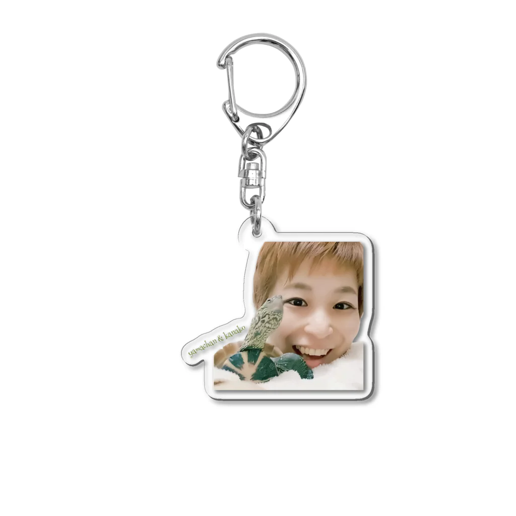 “ピュアニスト”石原可奈子 公式グッズショップのやまちゃんとかなこ Acrylic Key Chain